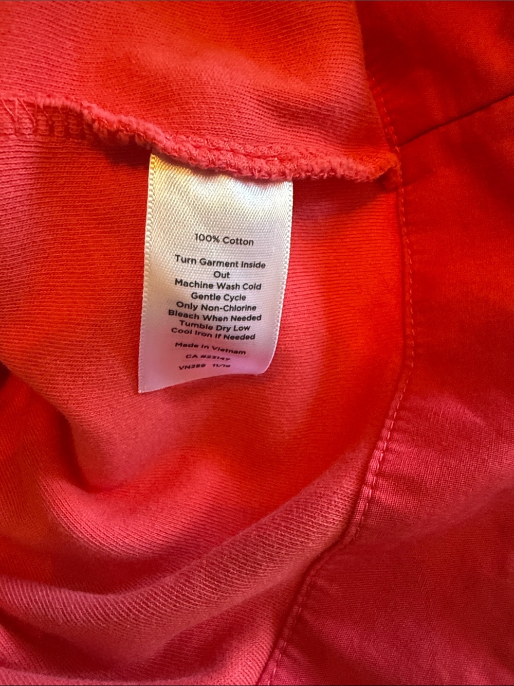 Talbots pink dress 100% cotton size large - Picture 7 of 8